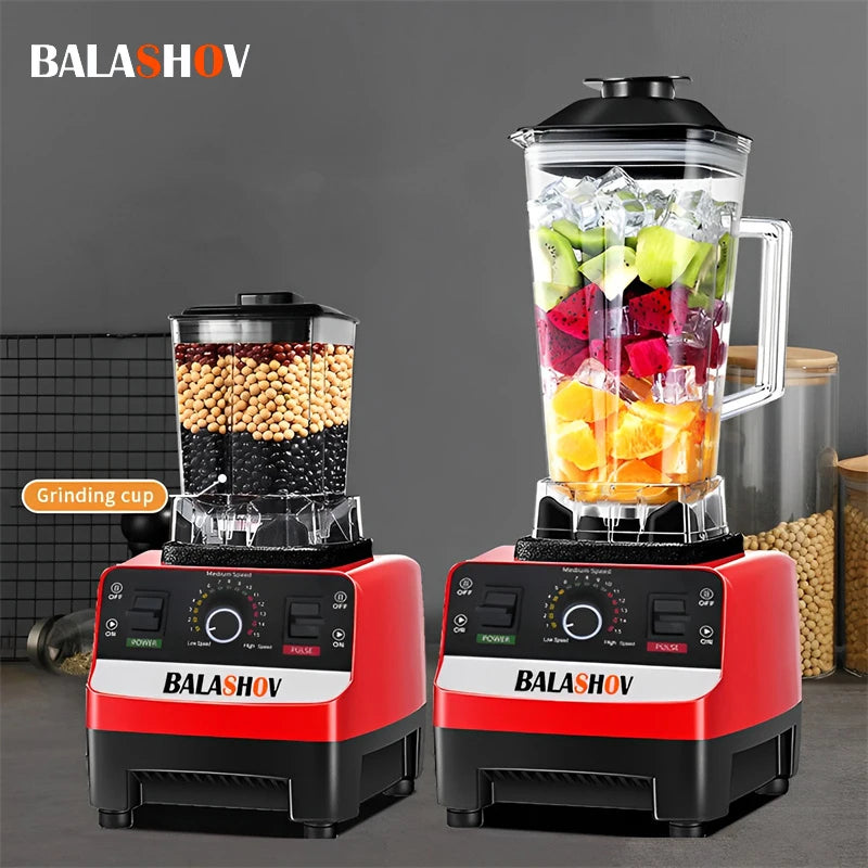 2000W Heavy Duty Commercial Blender Stationary Mixer Food Processor