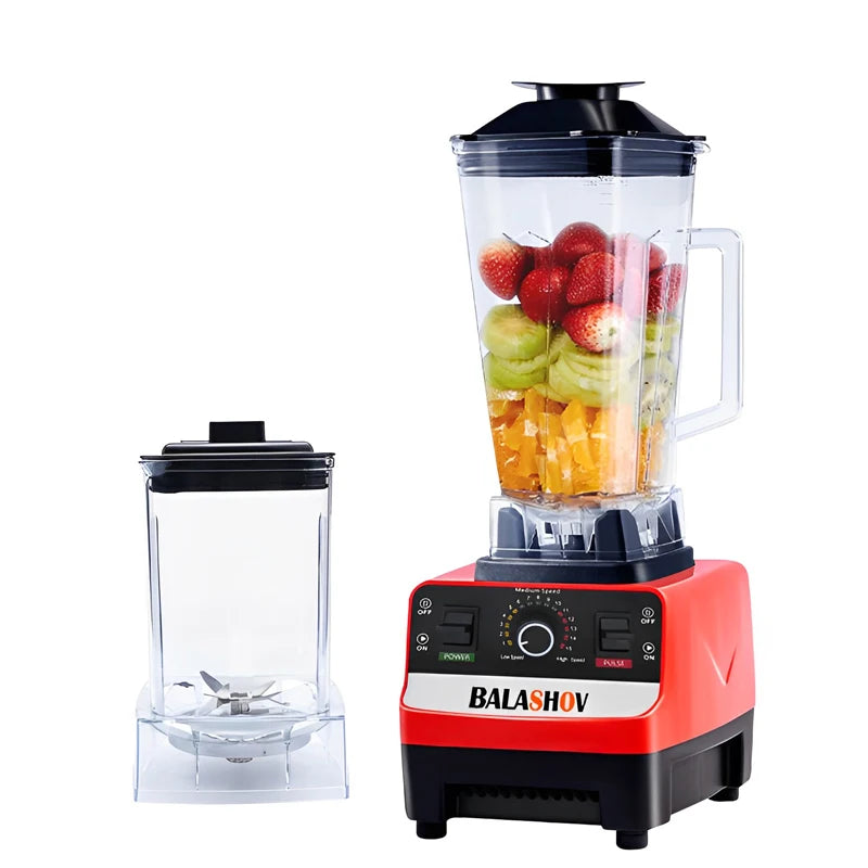 2000W Heavy Duty Commercial Blender Stationary Mixer Food Processor